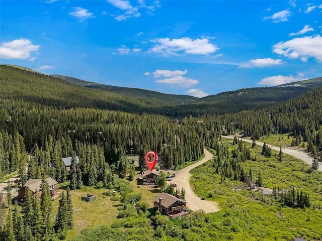 136 Lance Ln Unit 2, Breckenridge, CO 80424 - bird's eye view of a mountain backdrop