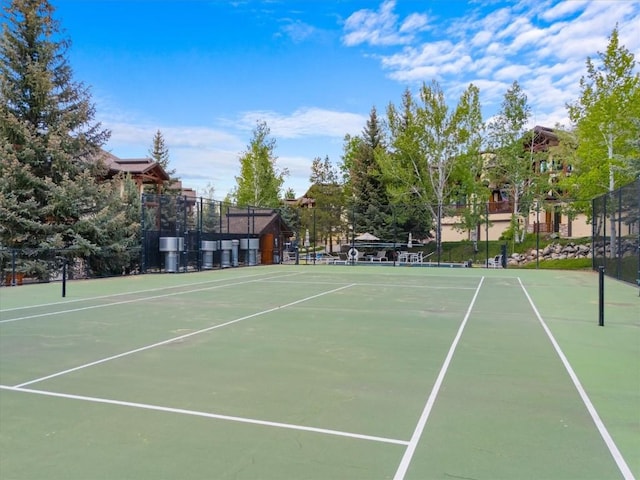 2743 Timber Ct Unit 3, Steamboat Springs, CO 80487 - view of tennis court with community basketball court
