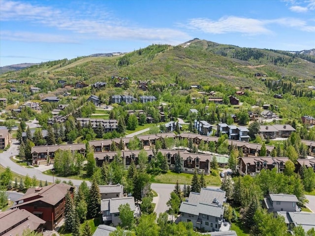 2743 Timber Ct Unit 3, Steamboat Springs, CO 80487 - aerial perspective of suburban area featuring a mountain backdrop