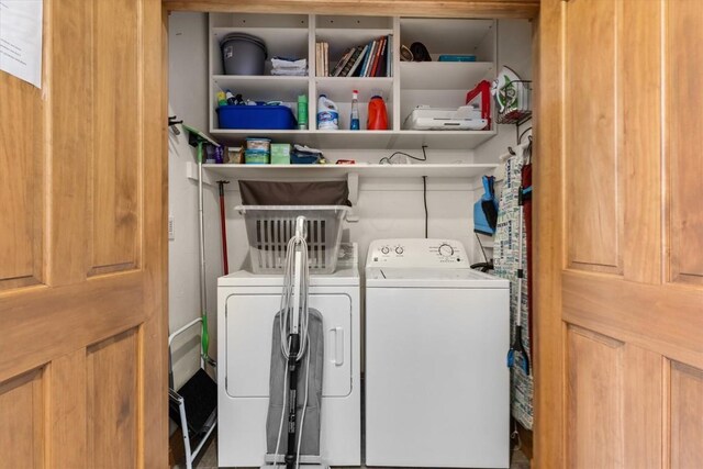 2743 Timber Ct Unit 3, Steamboat Springs, CO 80487 - laundry room featuring separate washer and dryer