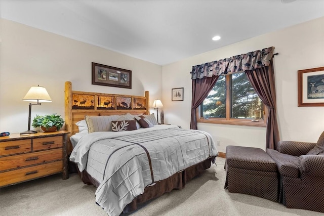 2743 Timber Ct Unit 3, Steamboat Springs, CO 80487 - bedroom with light colored carpet and recessed lighting