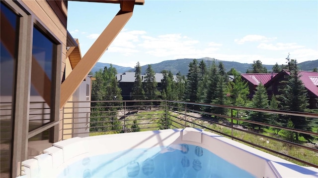 80 W Main St Unit 201, Frisco, CO 80443 - exterior space featuring a balcony and a mountain view