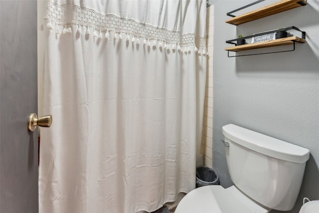 344 Illinois Gulch Rd Unit 201, Breckenridge, CO 80424 - full bath with toilet and a shower with shower curtain