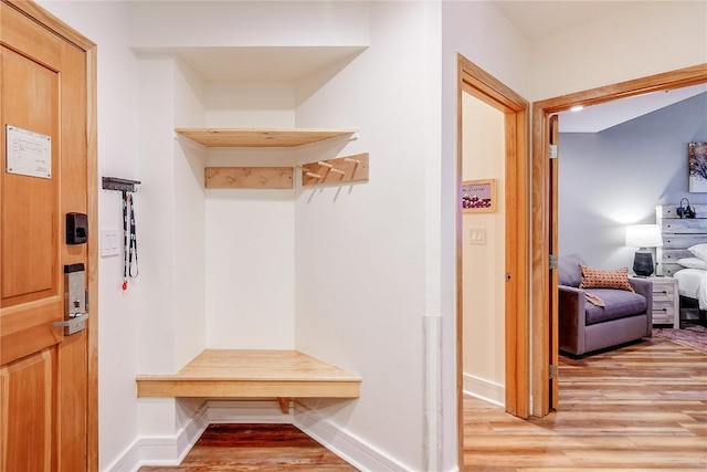 140 Ida Belle Dr Unit 8294, Dillon, CO 80435 - mudroom featuring light wood-style flooring and baseboards