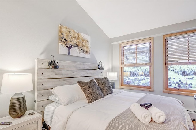 140 Ida Belle Dr Unit 8294, Dillon, CO 80435 - bedroom featuring lofted ceiling