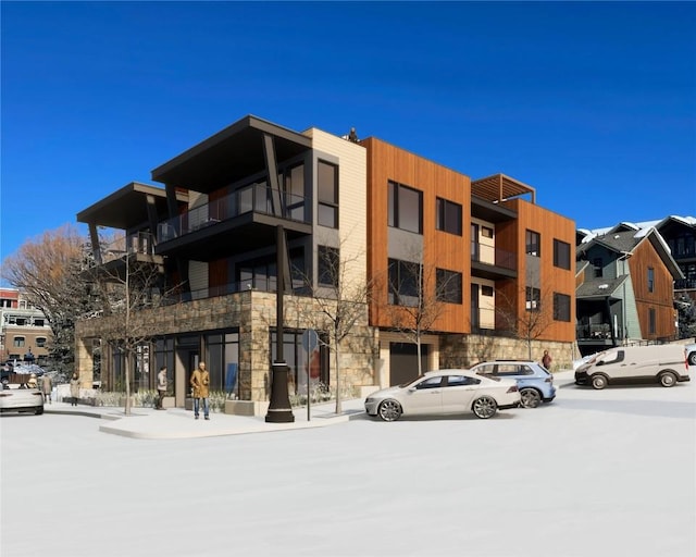 608 Yampa St Unit 302, Steamboat Springs, CO 80487 - view of snow covered property