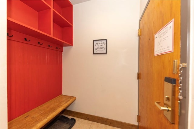 1207 W Keystone Rd Unit 2703, Keystone, CO 80435 - mudroom featuring baseboards and tile patterned flooring