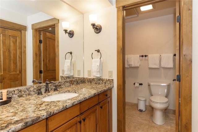 1207 W Keystone Rd Unit 2703, Keystone, CO 80435 - bathroom with vanity and tile patterned flooring