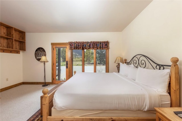 1207 W Keystone Rd Unit 2703, Keystone, CO 80435 - bedroom featuring carpet flooring and access to outside