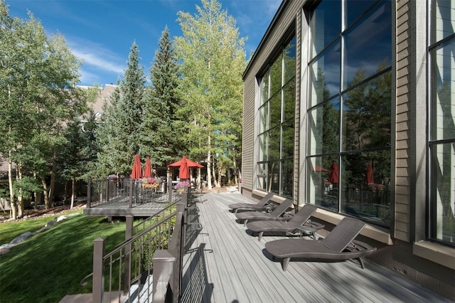 21620 US Highway 6 Unit 2152, Keystone, CO 80435 - deck with a lawn