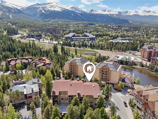 720 Columbine Rd Unit 303, Breckenridge, CO 80424 - aerial view of mountains