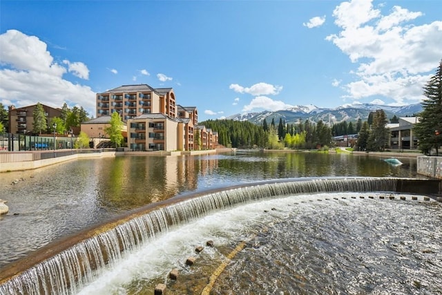 720 Columbine Rd Unit 303, Breckenridge, CO 80424 - water view with mountains