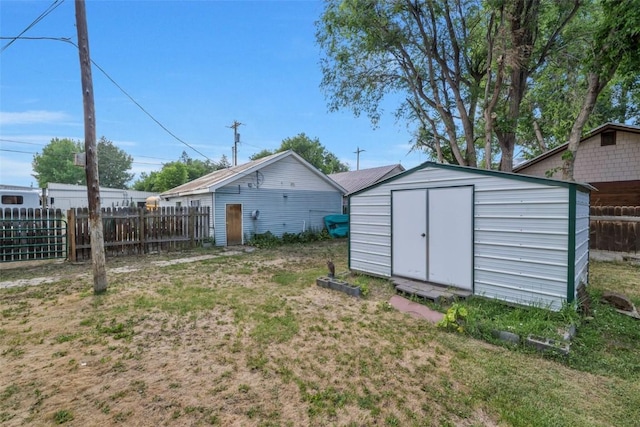 186 E Jefferson Ave, Hayden, CO 81639 - view of yard with a storage unit