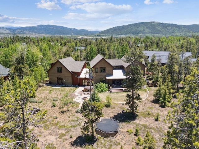 223 County Road 1041, Frisco, CO 80443 - view of mountain backdrop with a heavily wooded area