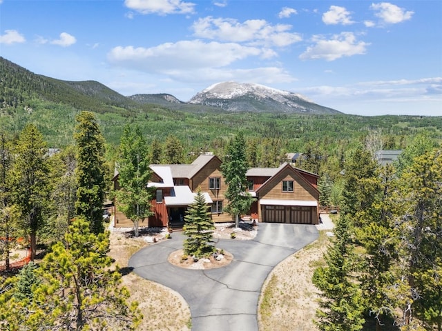 223 County Road 1041, Frisco, CO 80443 - view of mountain background with a heavily wooded area