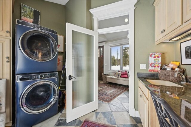 223 County Road 1041, Frisco, CO 80443 - full bathroom featuring tile patterned flooring, vanity, toilet, a shower stall, and lofted ceiling
