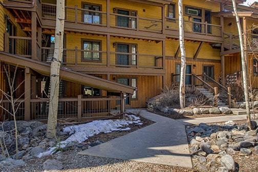820 Columbine Rd Unit 10, Breckenridge, CO 80424 - exterior space with stairway