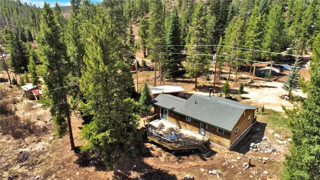 823 Gcr 8411, Tabernash, CO 80478 - view from above of property with a forest
