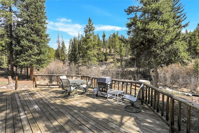 823 Gcr 8411, Tabernash, CO 80478 - deck with outdoor dining space
