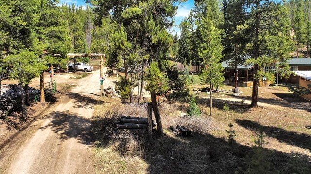 823 Gcr 8411, Tabernash, CO 80478 - view of yard featuring dirt driveway