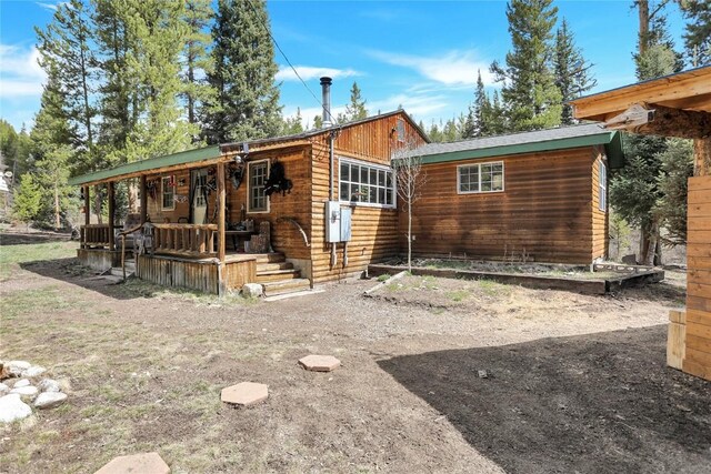 823 Gcr 8411, Tabernash, CO 80478 - view of front facade featuring a porch