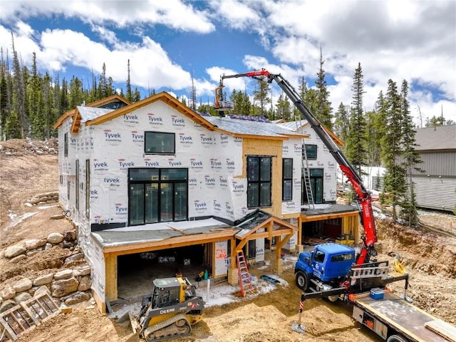 526 N Fuller Placer Rd, Breckenridge, CO 80424 - view of rear view of house