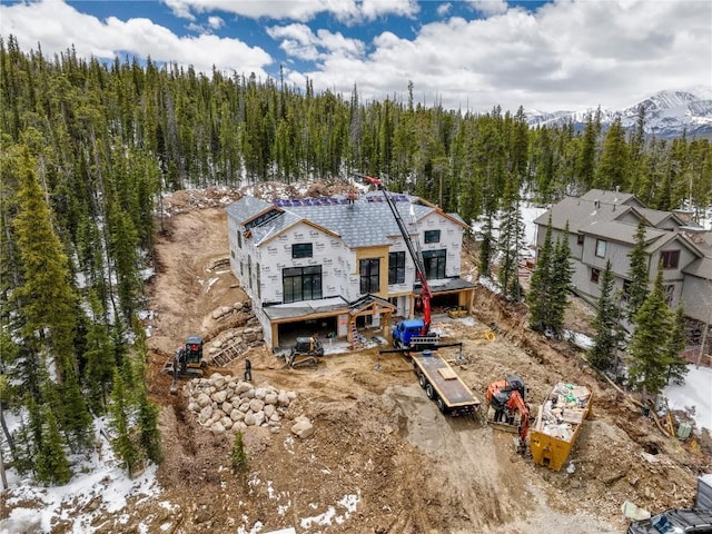 526 N Fuller Placer Rd, Breckenridge, CO 80424 - view of subject property featuring a forest and mountains