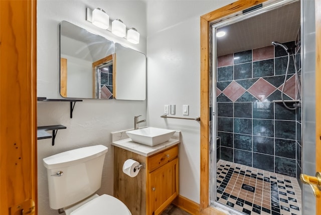 80 Cove Blvd Unit 103, Dillon, CO 80435 - full bathroom with a stall shower, toilet, and vanity