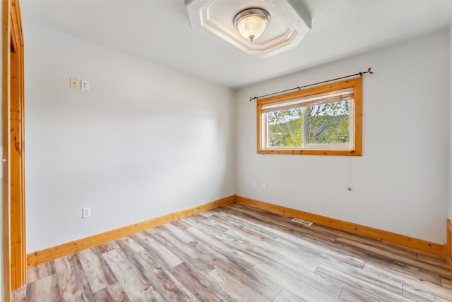 80 Cove Blvd Unit 103, Dillon, CO 80435 - empty room with baseboards and wood finished floors