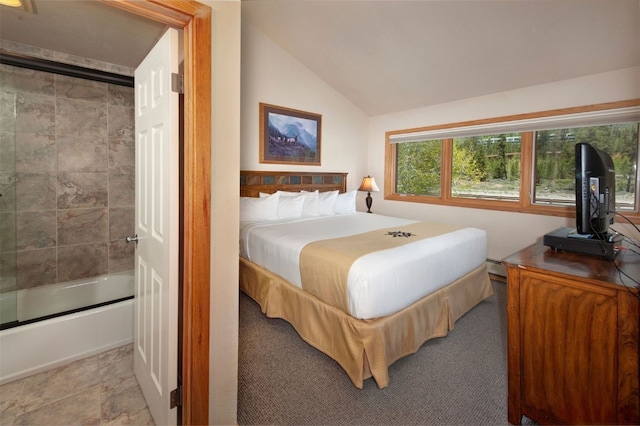 22138 US Highway 6 Unit 1560, Keystone, CO 80435 - bedroom with lofted ceiling and baseboard heating
