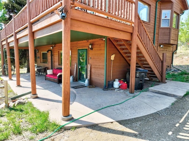 56 Apache Trl, Como, CO 80432 - view of patio
