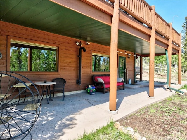 56 Apache Trl, Como, CO 80432 - view of patio