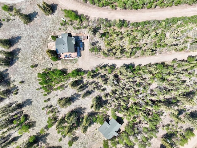 56 Apache Trl, Como, CO 80432 - aerial view of property's location with rural landscape