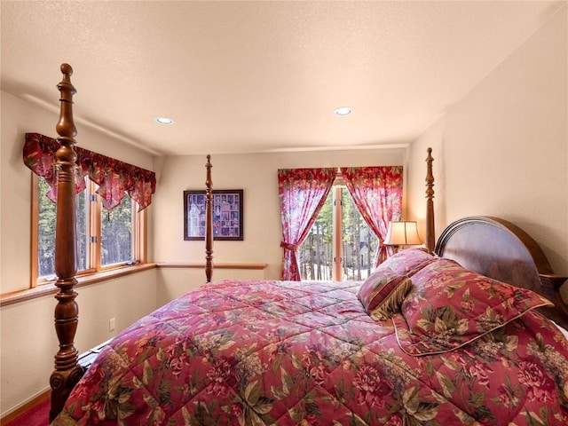 463 Blue Flag Cir, Breckenridge, CO 80424 - bedroom featuring access to exterior and recessed lighting