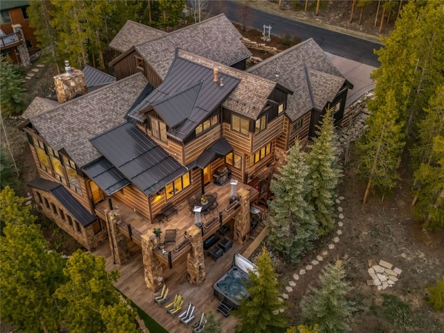 59 Mountain Bluebell Rd, Keystone, CO 80435 - aerial view of property and surrounding area