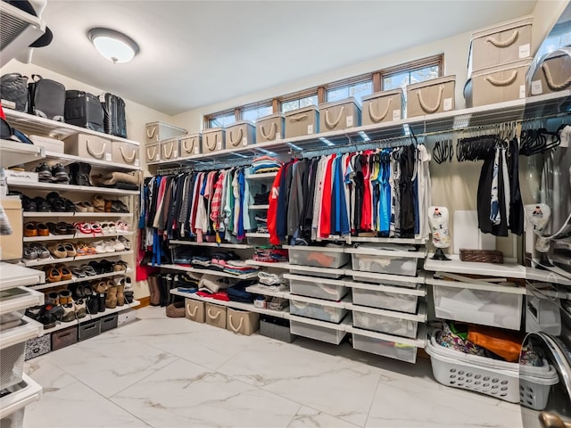 59 Mountain Bluebell Rd, Keystone, CO 80435 - walk in closet featuring marble finish floors