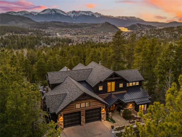 59 Mountain Bluebell Rd, Keystone, CO 80435 - view of mountain background with a forest