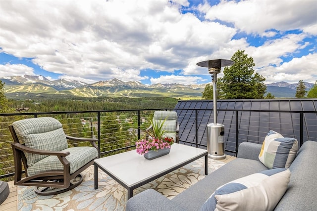 456 Forest Hills Dr, Breckenridge, CO 80424 - balcony with a mountain view