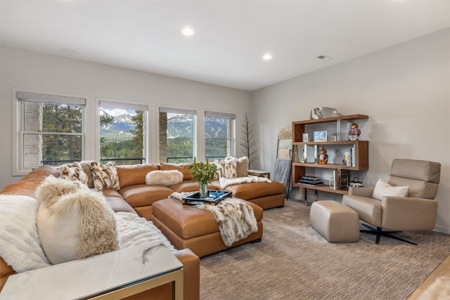 456 Forest Hills Dr, Breckenridge, CO 80424 - living room featuring healthy amount of natural light and recessed lighting
