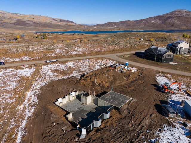 30350 Hostler Dr, Oak Creek, CO 80467 - aerial view of property's location with mountains