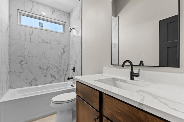 30350 Hostler Dr, Oak Creek, CO 80467 - full bath with vanity and tub / shower combination