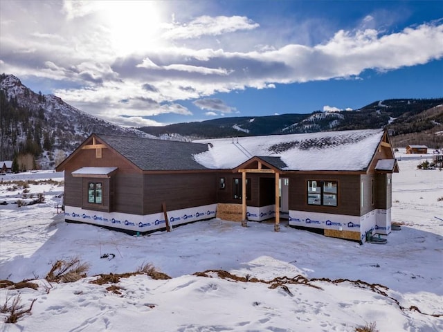 30350 Hostler Dr, Oak Creek, CO 80467 - property under construction with a mountain view