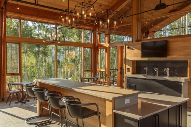 7 Moss Way, Silverthorne, CO 80498 - sunroom / solarium with a chandelier and plenty of natural light