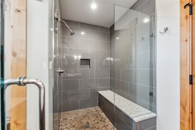 7 Moss Way, Silverthorne, CO 80498 - bathroom featuring a tile shower