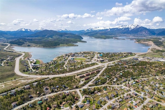 180 Evergreen Rd Unit 105, Dillon, CO 80435 - aerial view of a water and mountain view