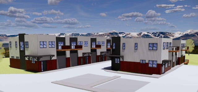 2260 Marble Ct Unit 1, Steamboat Springs, CO 80487 - view of front of house featuring a mountain view