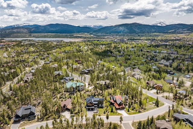 214 Windflower Ln, Frisco, CO 80443 - aerial view of a mountain backdrop