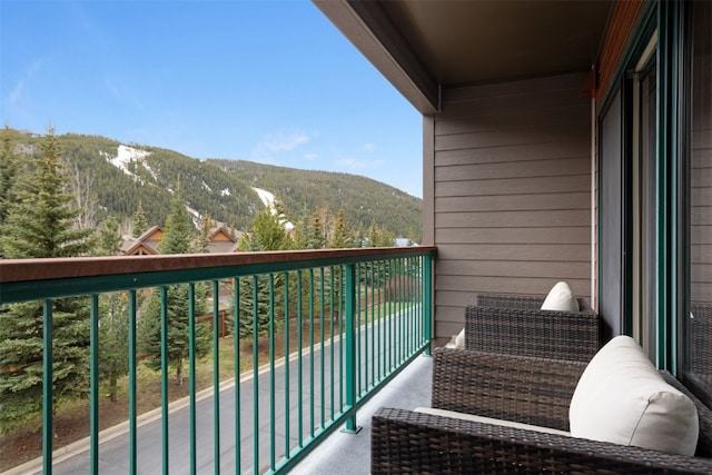 23110 US Highway 6 Unit 5074, Keystone, CO 80435 - balcony with a mountain view