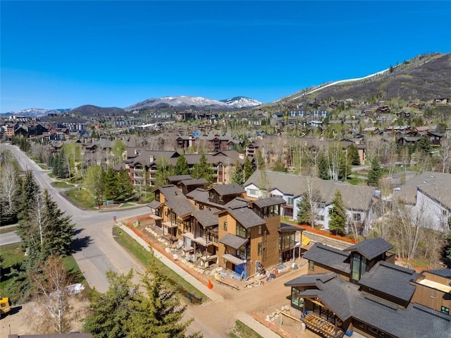 2948 Village Dr Unit 4, Steamboat Springs, CO 80487 - aerial perspective of suburban area with a mountain backdrop