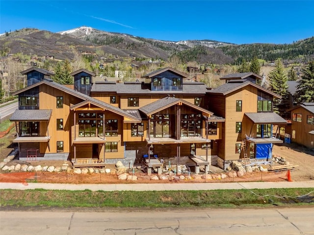 2948 Village Dr Unit 4, Steamboat Springs, CO 80487 - view of front of property with a mountain view